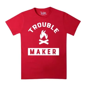 Прикольные футболки: Trouble maker 